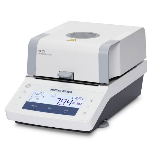 Cân sấy ẩm hồng ngoại HE53 hãng Mettler Toledo – Thụy Sỹ